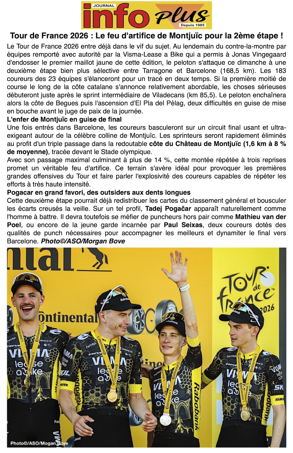 Tour de France: 2ème étape !