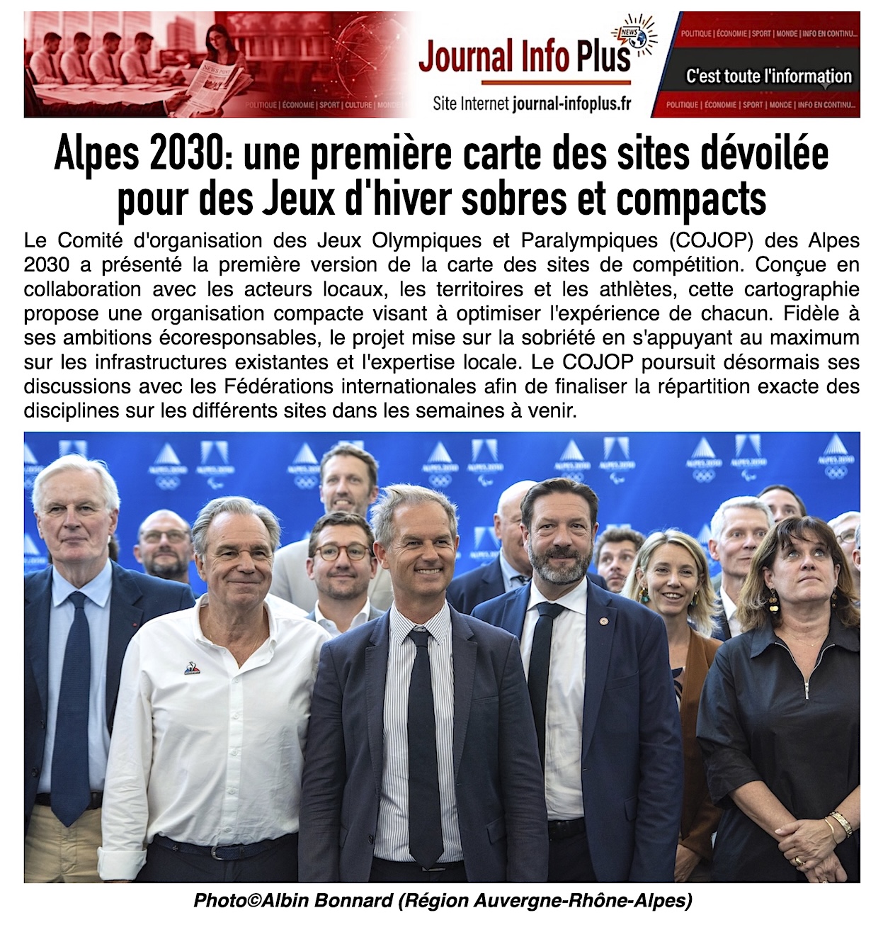 Alpes 2030: une première carte des sites dévoilée !
