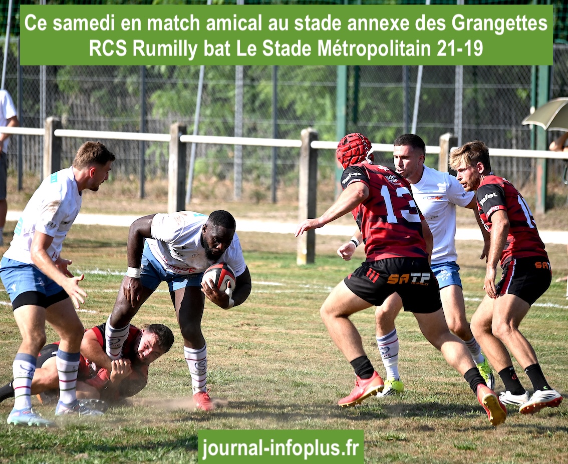 Le RCS Rumilly s'impose de justesse face au Stade Métropolitain (21-19)